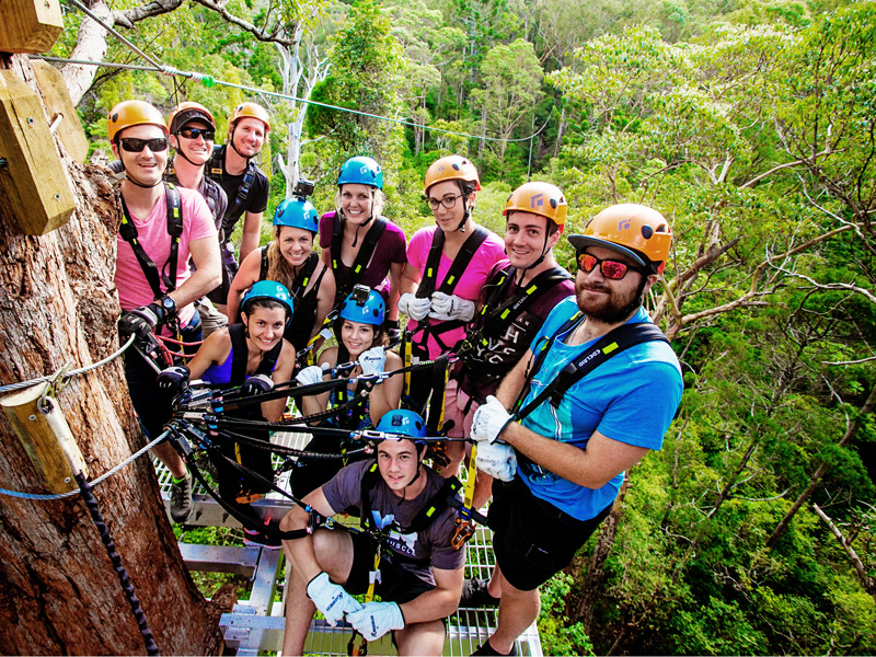 canyon flyer zipline tour