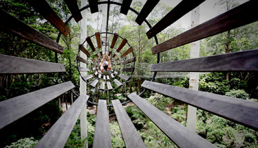 Suspended Barrells - Very Scary